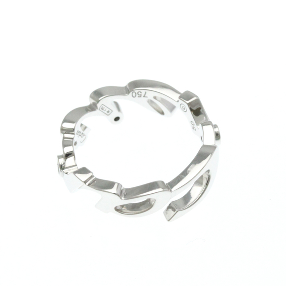 CARTIER 18k Silver Diamond Ring - Picture 4 of 10